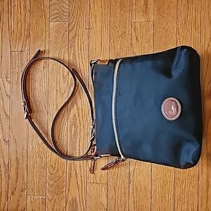 Dooney & Bourke Black Nylon Crossbody.
